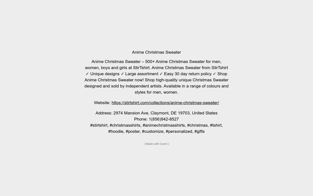 Robotech christmas sweater